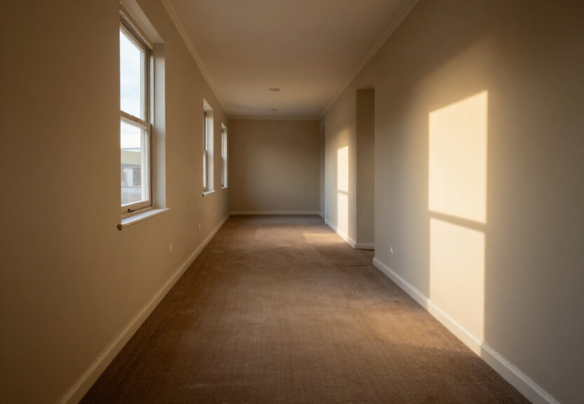 Restored living room in Wentworthville home after flood damage repair